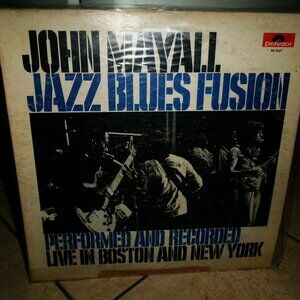 john mayall jazz blues fusion vintage 1972 lp - harmonica british usa boogie r&b